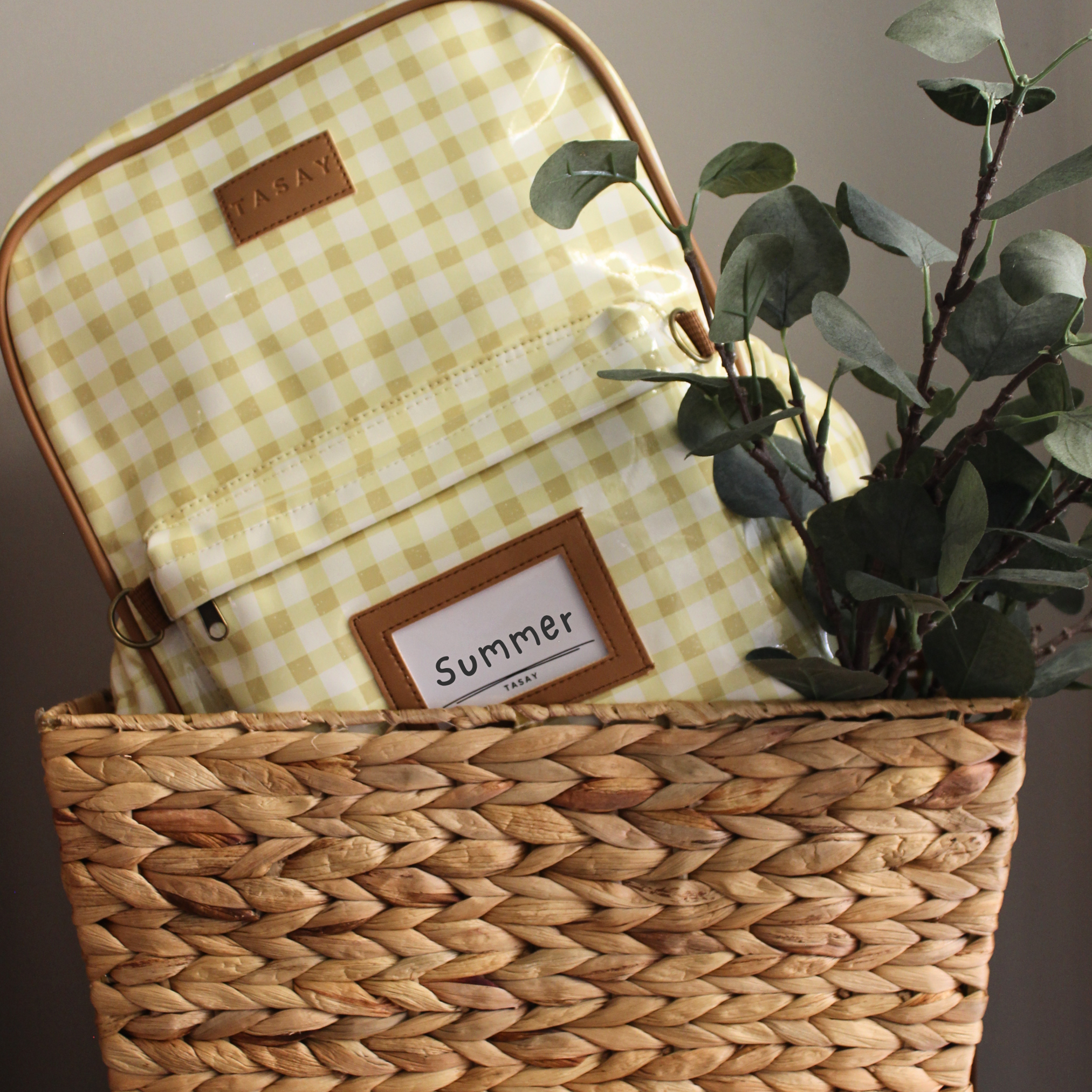 Checkered Backpack - Image 4