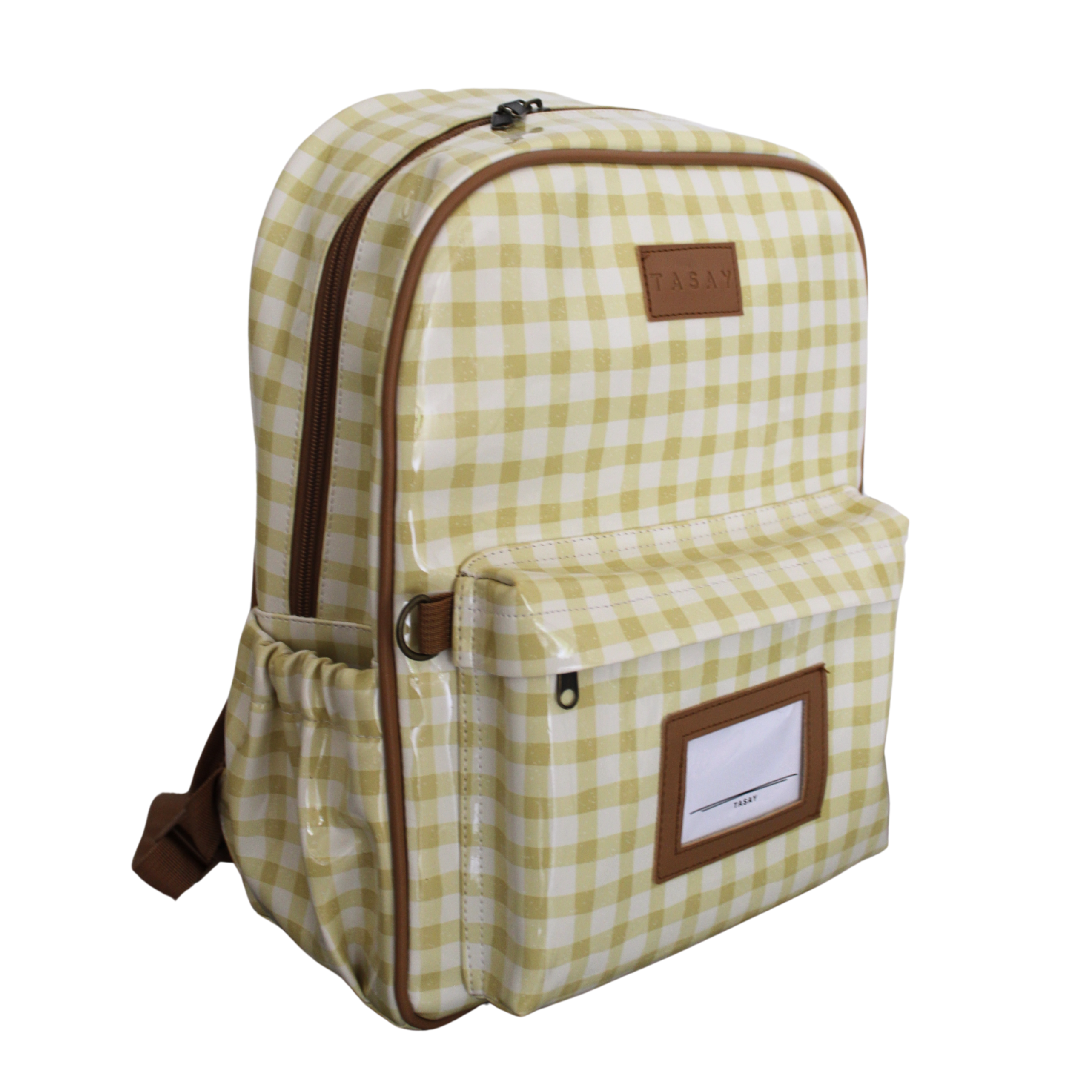 Checkered Backpack - Image 3