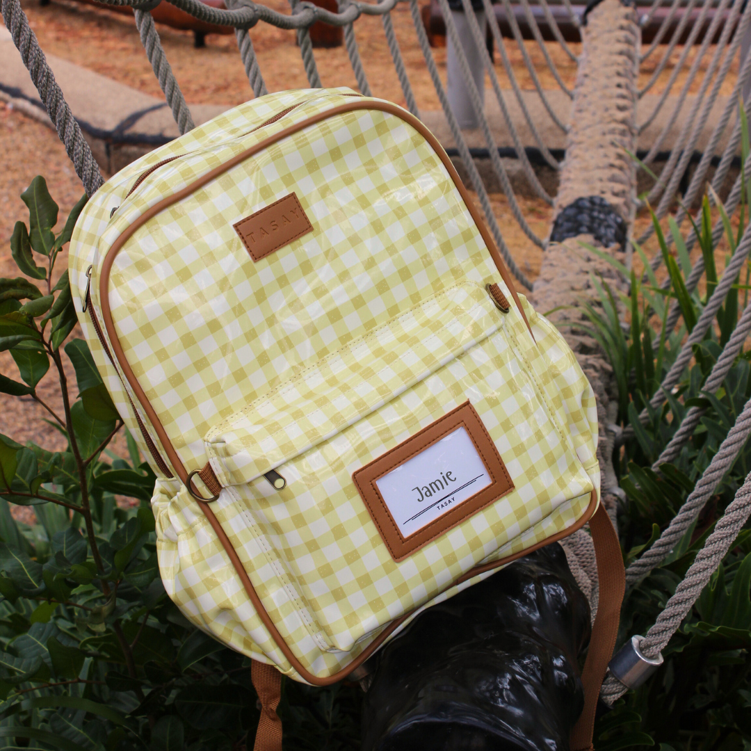 Checkered Backpack - Image 6